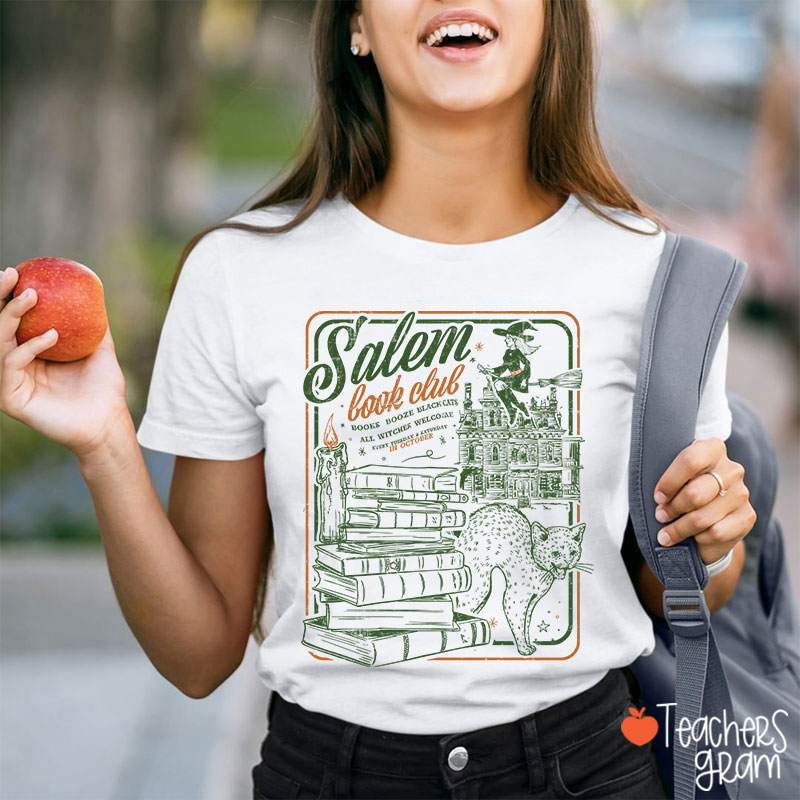 Salem Book Club Teacher T-Shirt