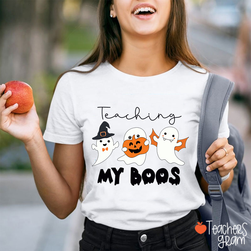 Teaching My Boos Cute Ghost  T-Shirt