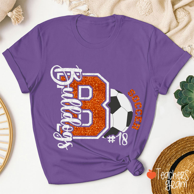 Personalized Text And Sport Game Day Teacher T-Shirt