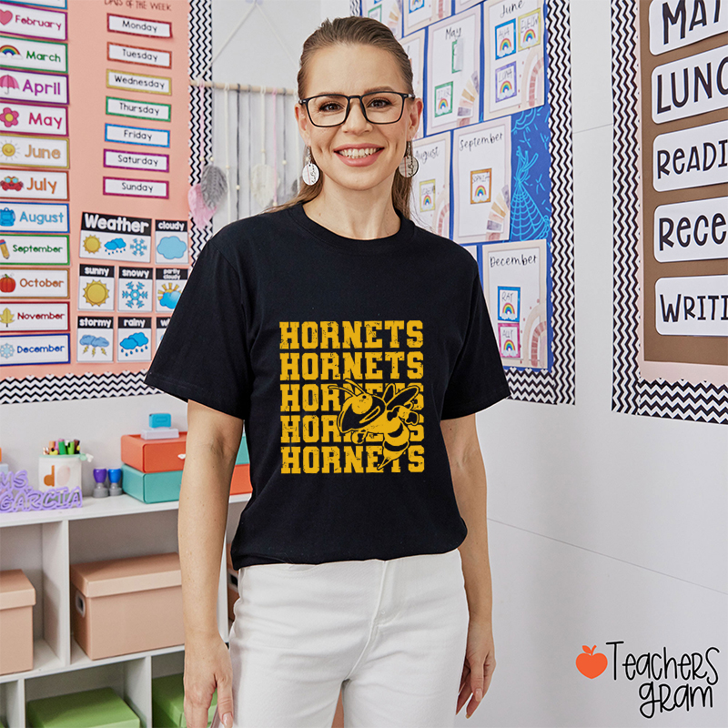 Personalized Mascot Game Day Teacher T-Shirt