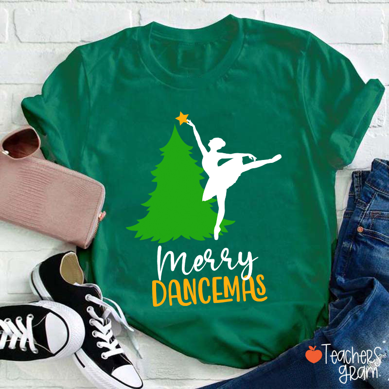 Merry Dancemas Teacher T-Shirt