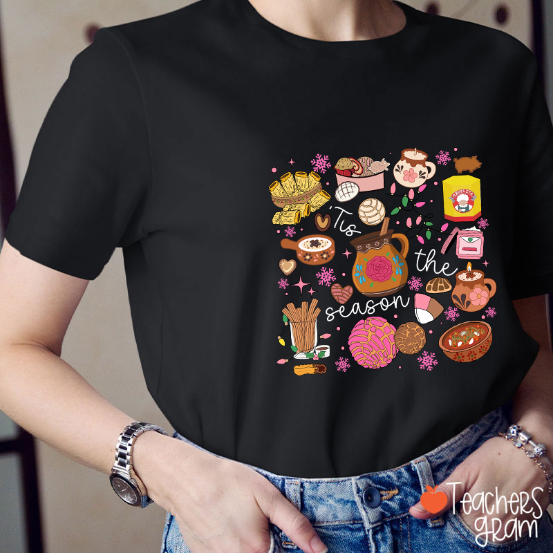 Tis The Season Spanish Teacher T-Shirt
