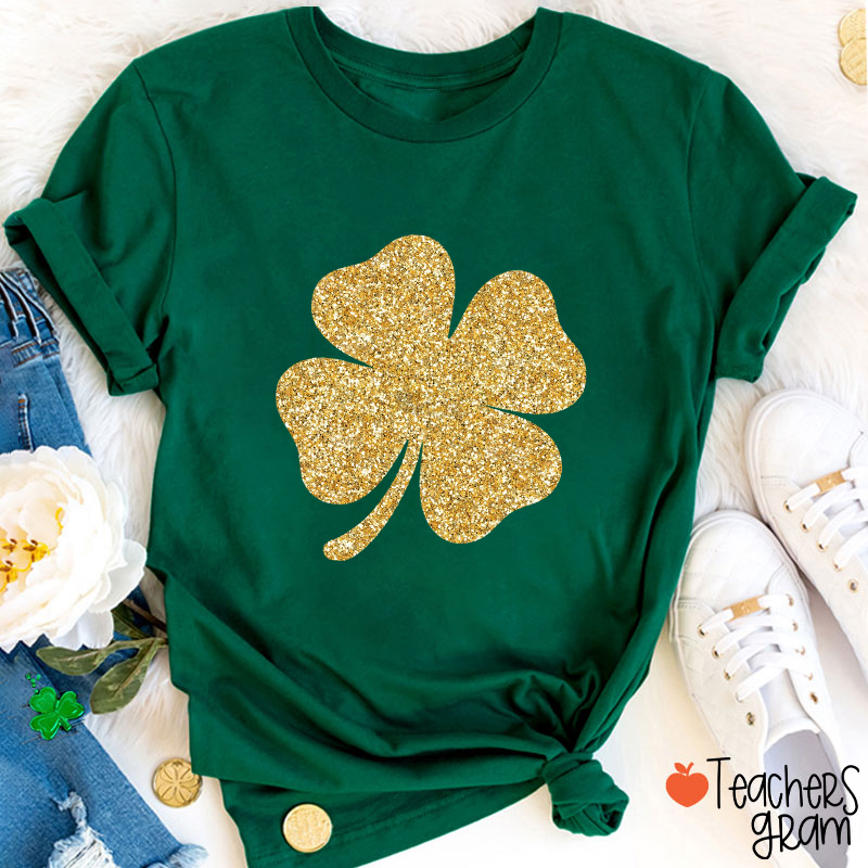 Shining Clover Teacher T-Shirt