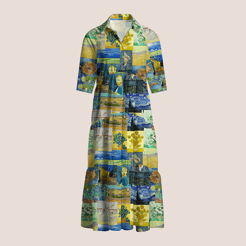 Art Master Vibe Teacher Shirtdress