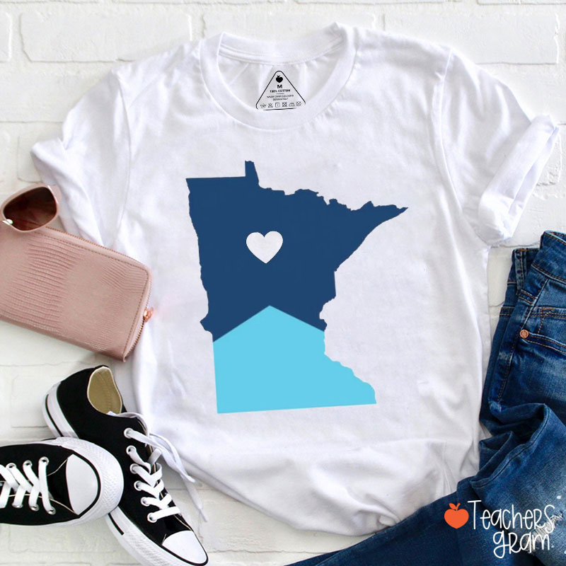 I Stand With Minnesota Teacher T-Shirt