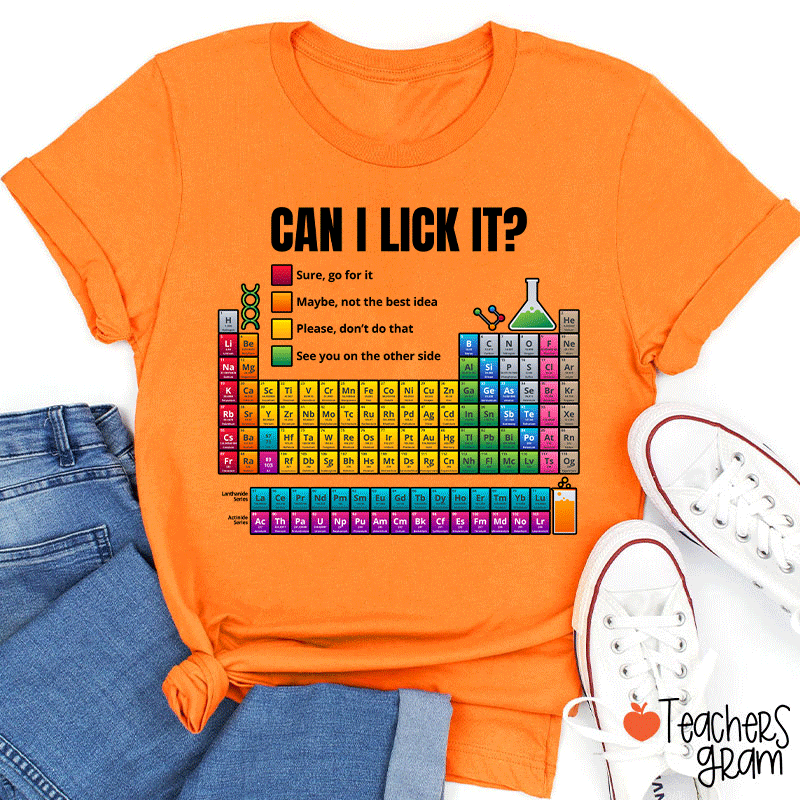 Chemical Periodic Table Teacher T-shirt