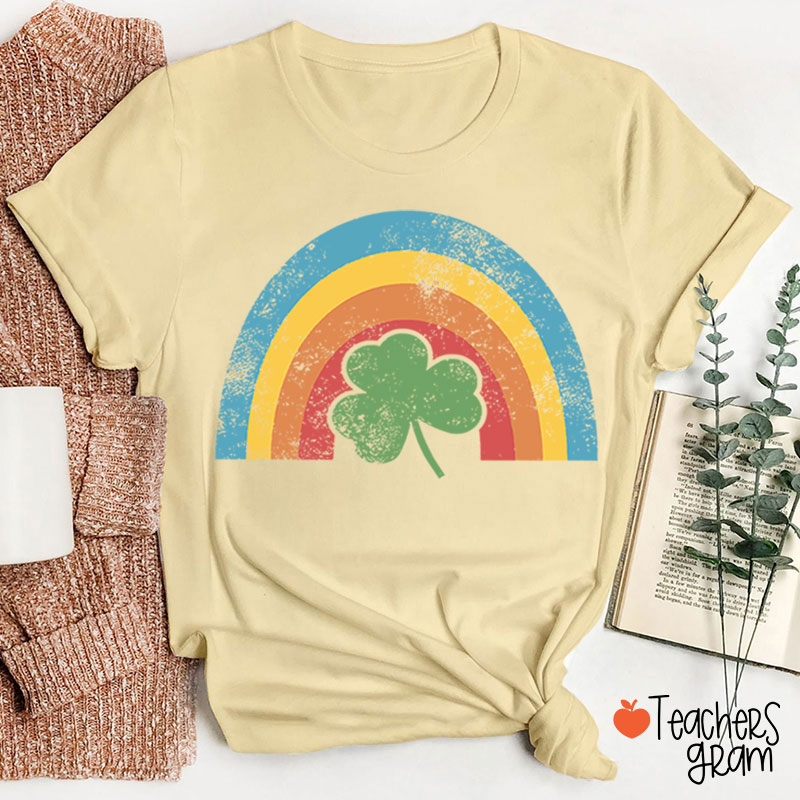 Lucky St Patricks Day Teacher T-Shirt