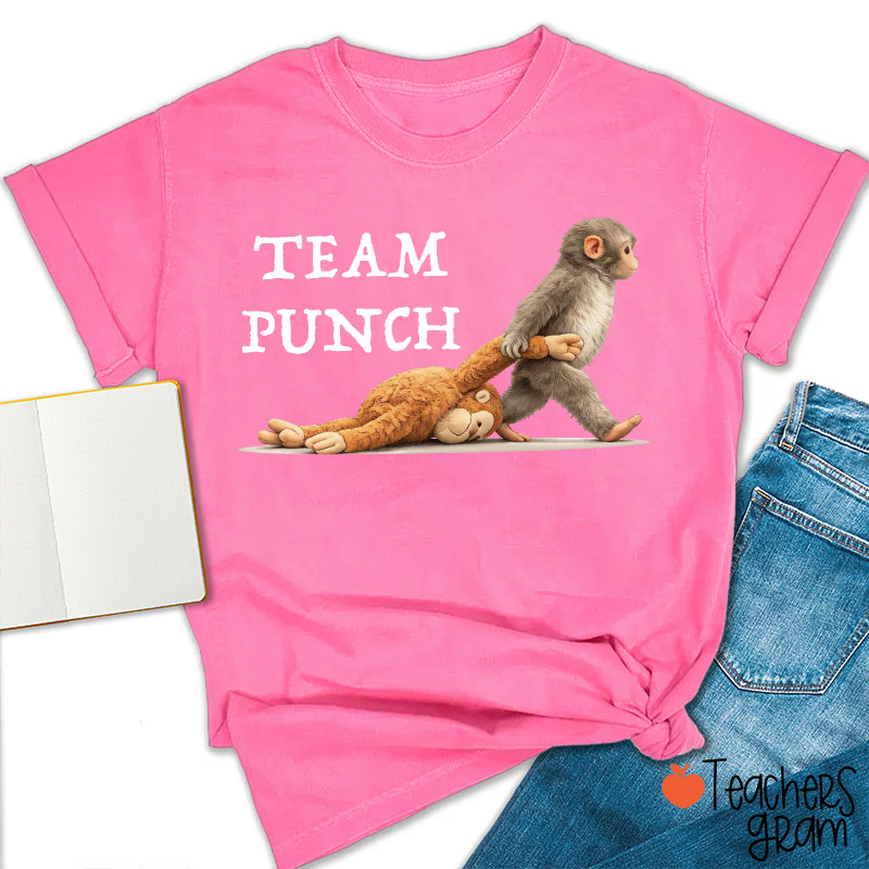 Team Punch Comfort Colors Teacher T-Shirt