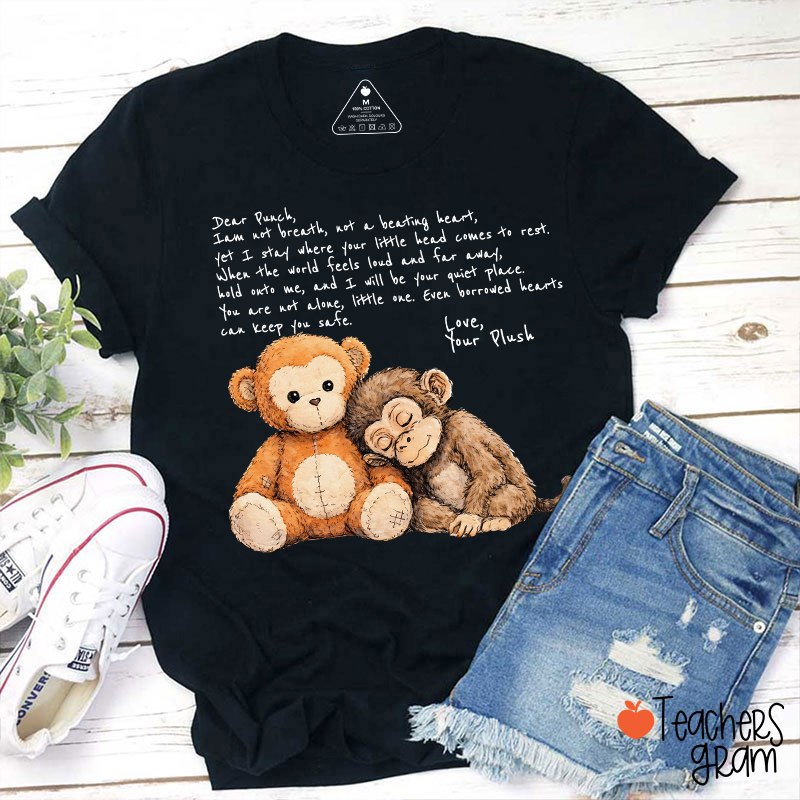 Comfort Colors Dear Punch Plush Teacher T-Shirt