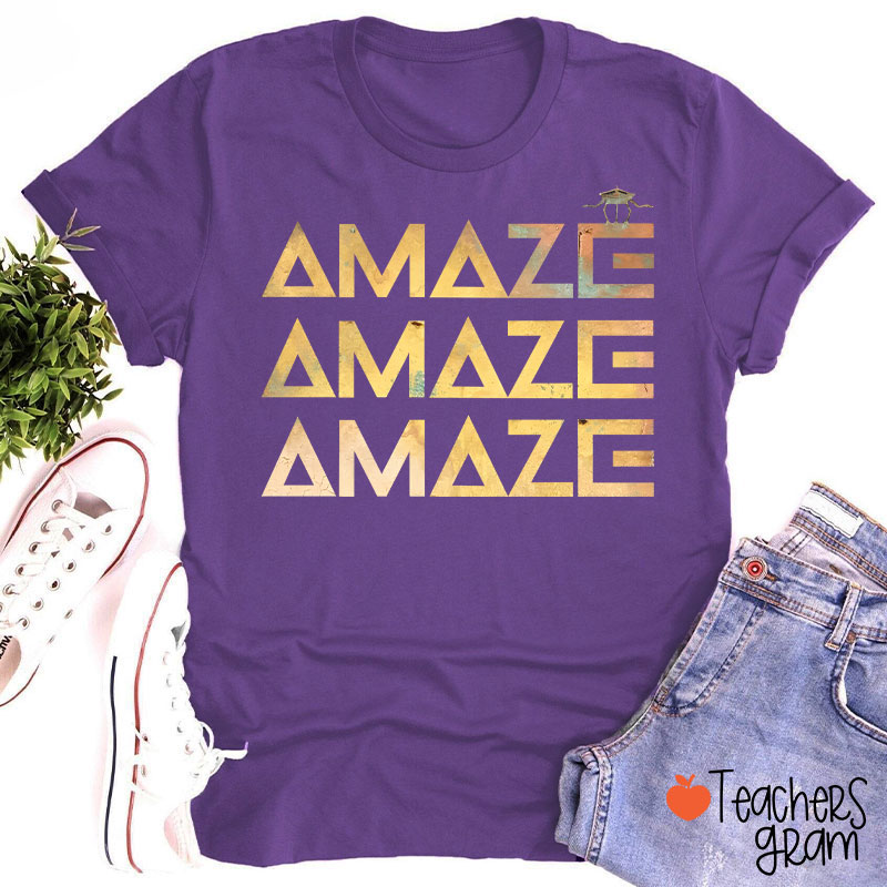 Amaze Sci-Fi Book Fan Teacher T-Shirt