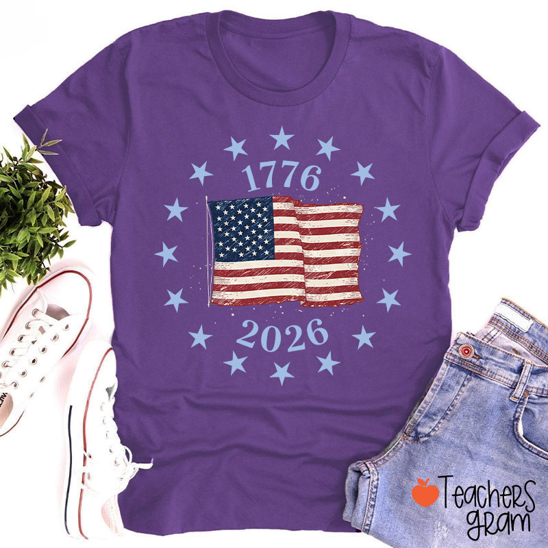 USA Flag 250 Years T-Shirt