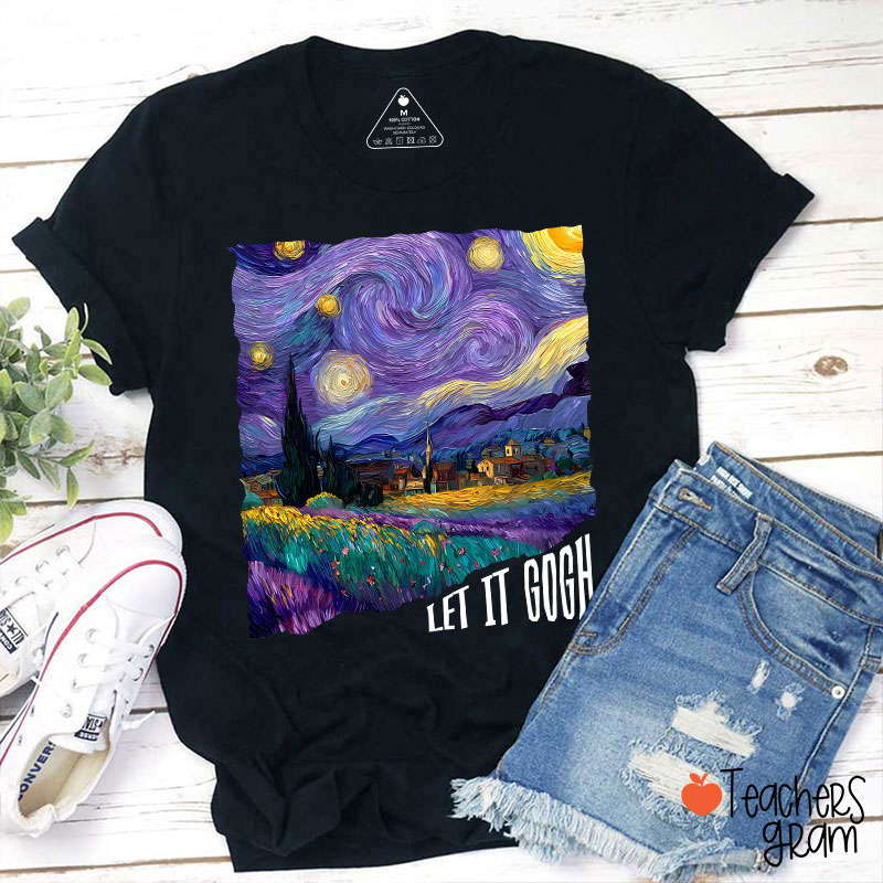 Art Lover Teacher T-Shirt