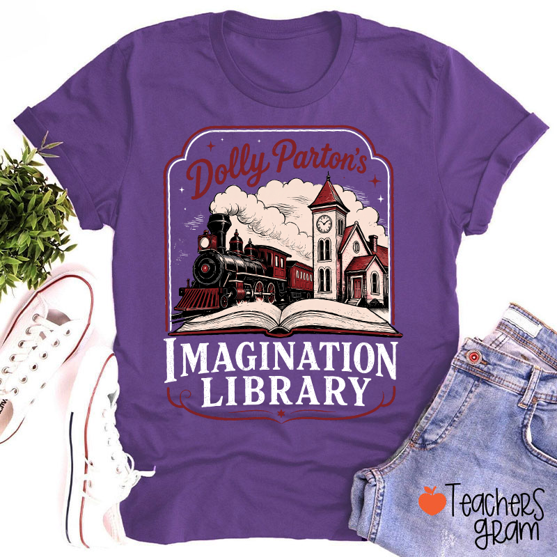 Dolly Parton's Imagination Library Teacher T‑Shirt