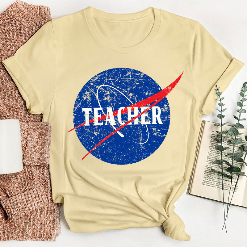 NASA Teacher Logo Teacher T-Shirt