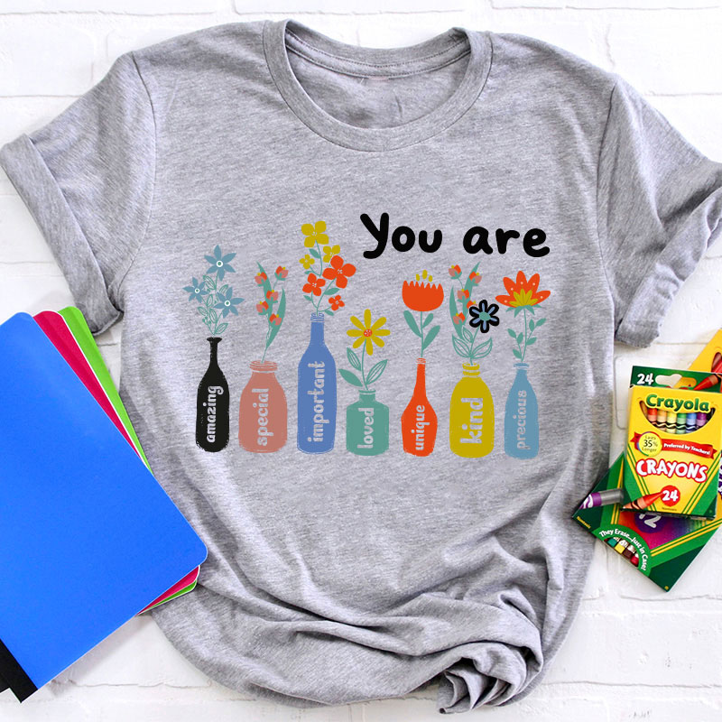 You Are Important Motivational Teacher T-Shirt