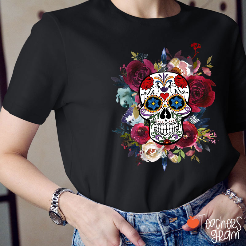 Dia De Los Muertos Spanish Teacher T-Shirt