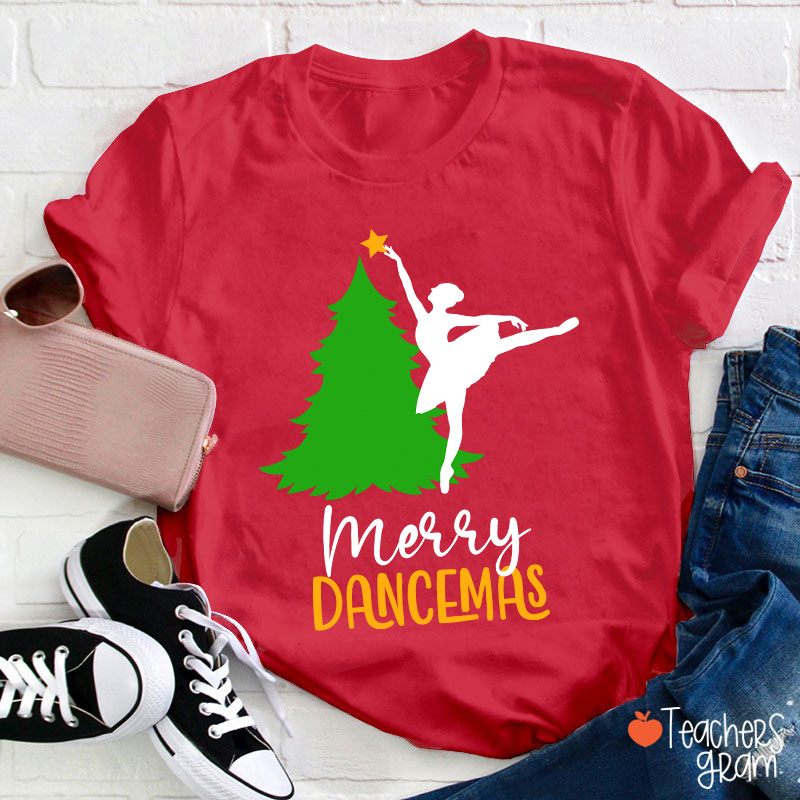 Merry Dancemas Teacher T-Shirt
