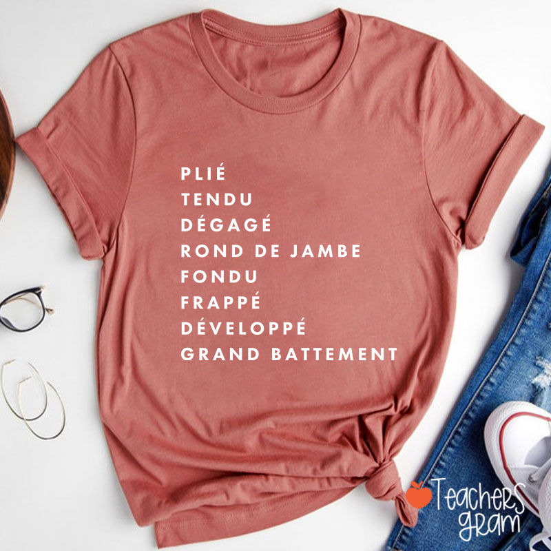 Ballet Barre Teacher T-Shirt