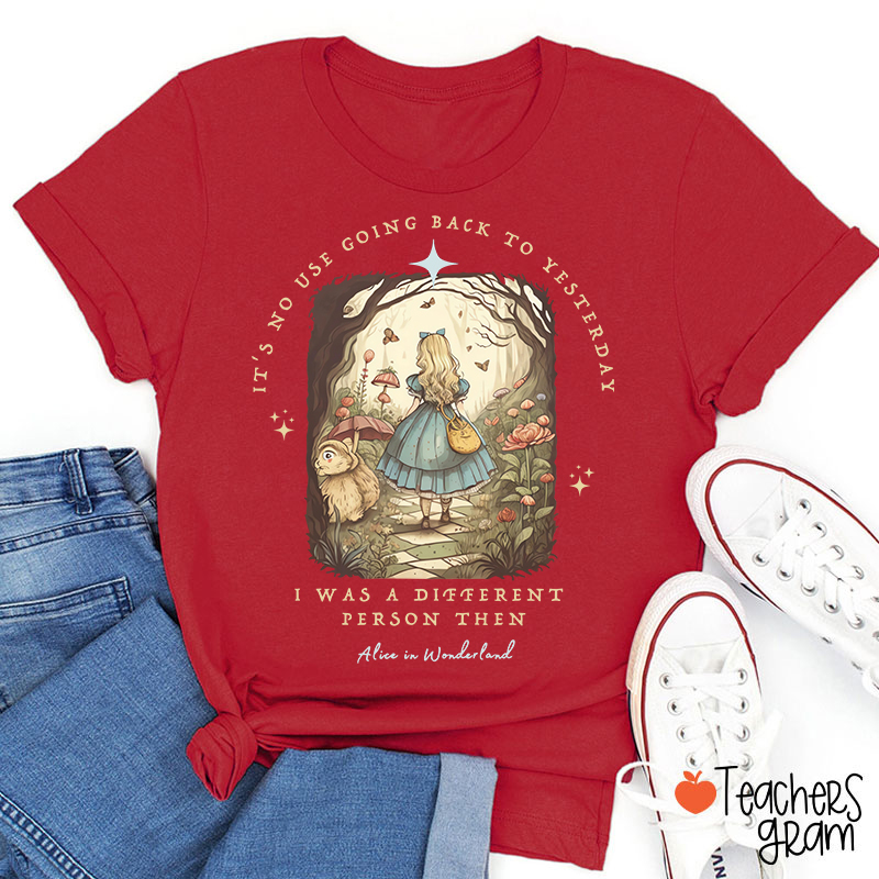 Alice In Wonderland Teacher T-Shirt