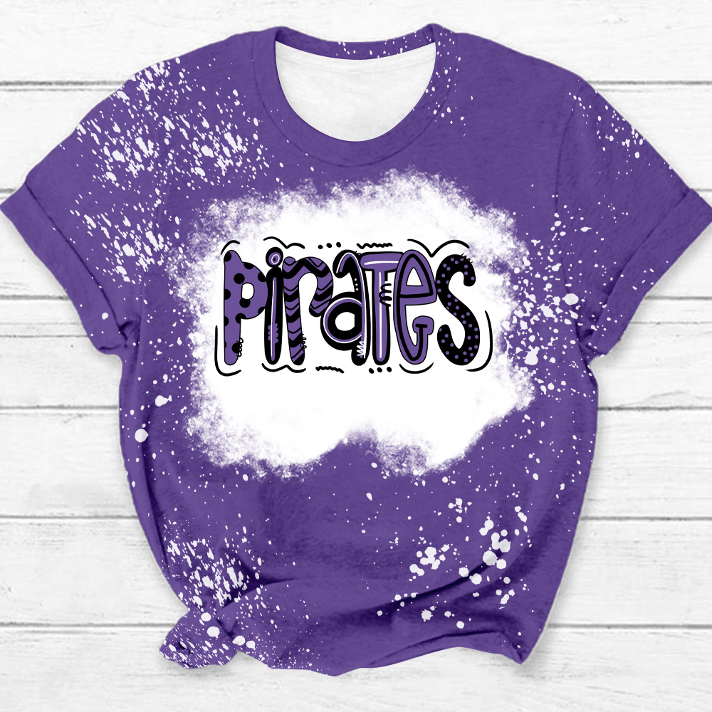 Personalized Team Spirit Sublimated Mascot Teacher Printed T-Shirt