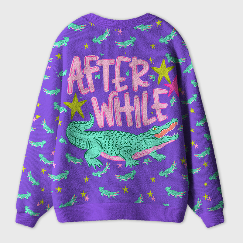 Later After While Teacher Ugly Cardigan Sweaters