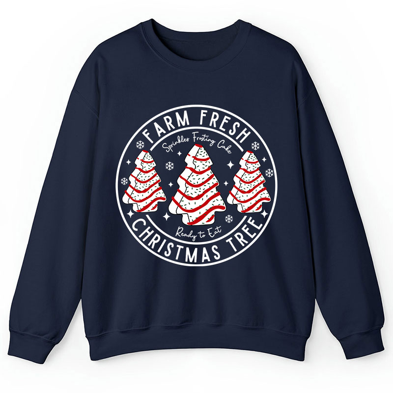Farm Fresh Christmas Tree Teacher Sweatshirt