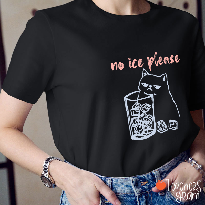 No Ice Please Teacher T-Shirt