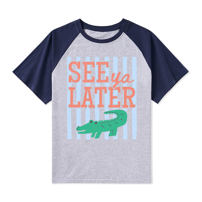 See Ya Later Teacher Raglan T-Shirt