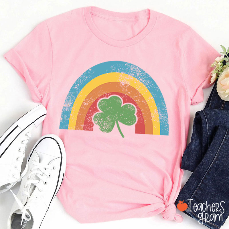 Lucky St Patricks Day Teacher T-Shirt