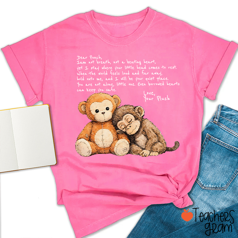 Comfort Colors Dear Punch Plush Teacher T-Shirt
