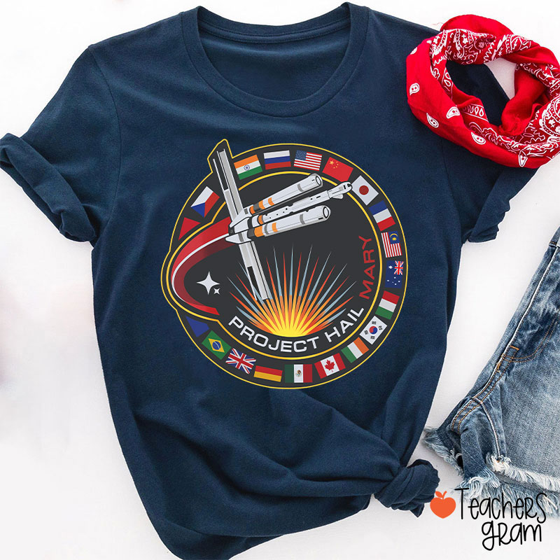 Sci-Fi Book Lover Teacher T-Shirt