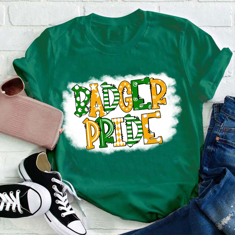 Personalized Colorful Leopard Team Teacher T-Shirt