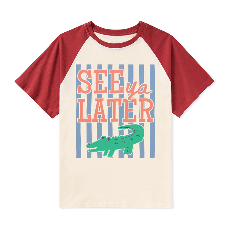 See Ya Later Teacher Raglan T-Shirt