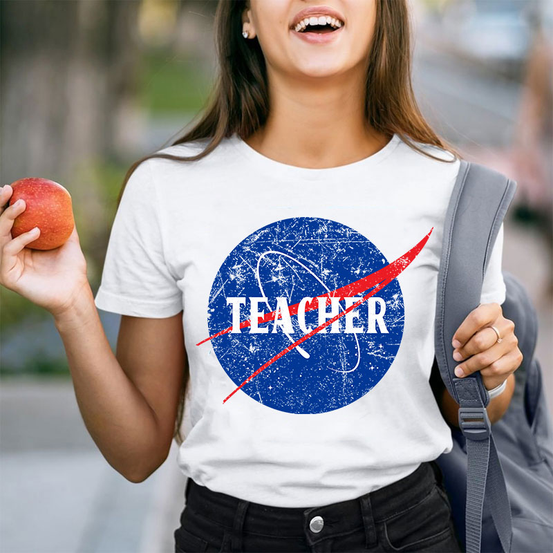 NASA Teacher Logo Teacher T-Shirt