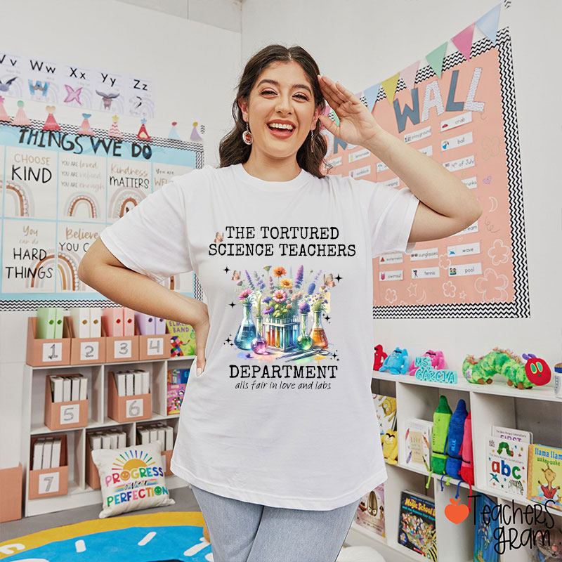 The Tortured Science Department Teacher T-Shirt