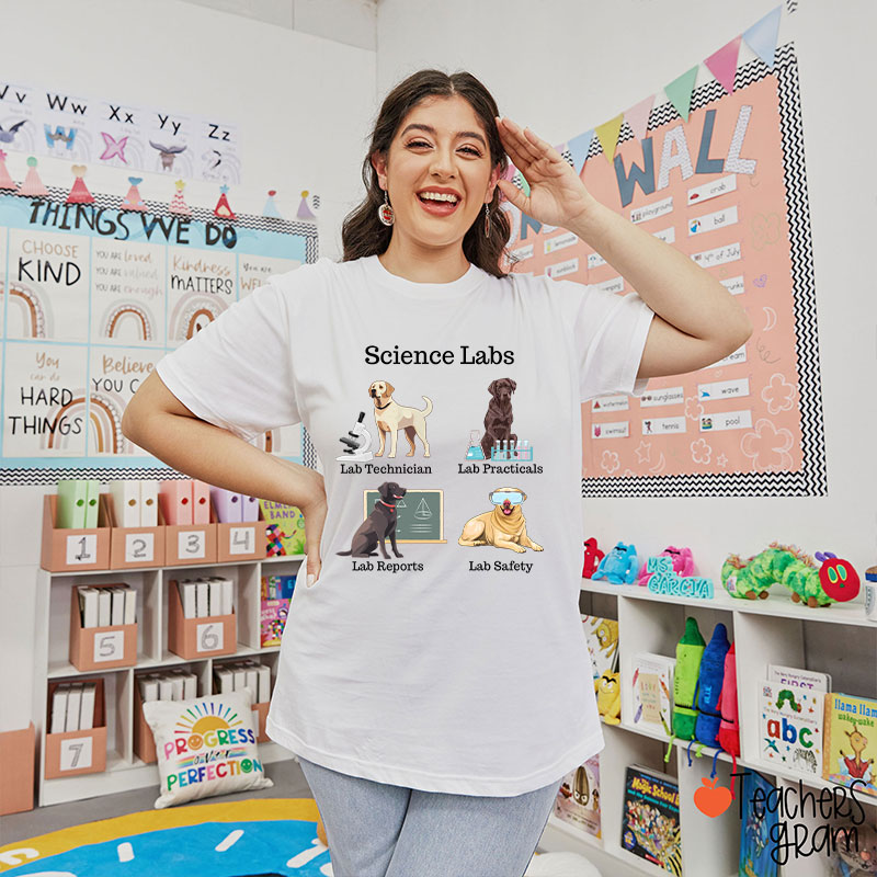 Labrador Retriever Science Lab Teacher T-Shirt