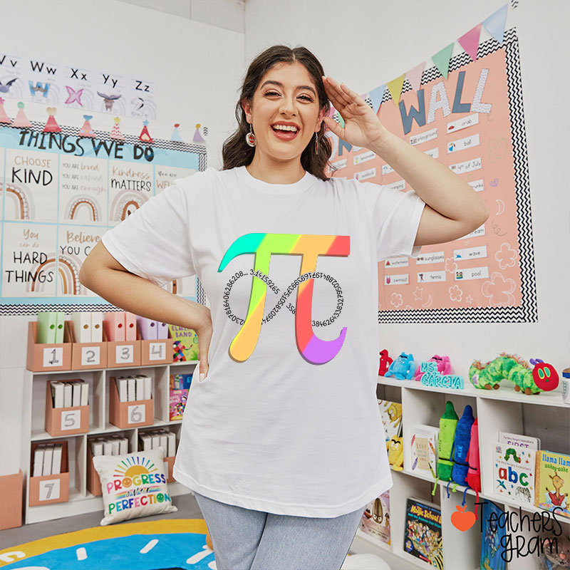Pi Day Funny Math Teacher T-Shirt