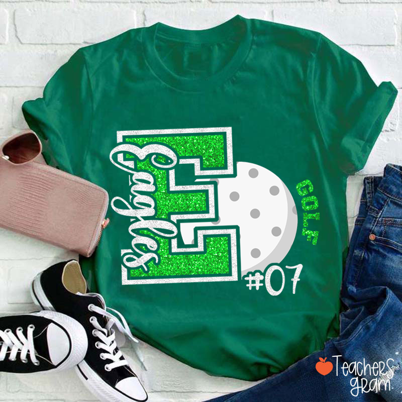 Personalized Text And Sport Game Day Teacher T-Shirt