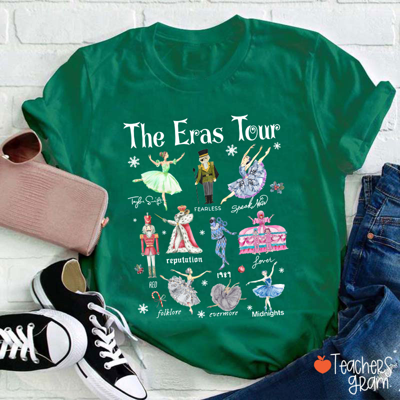 The Eras Tour Christmas Dance Teacher T-Shirt