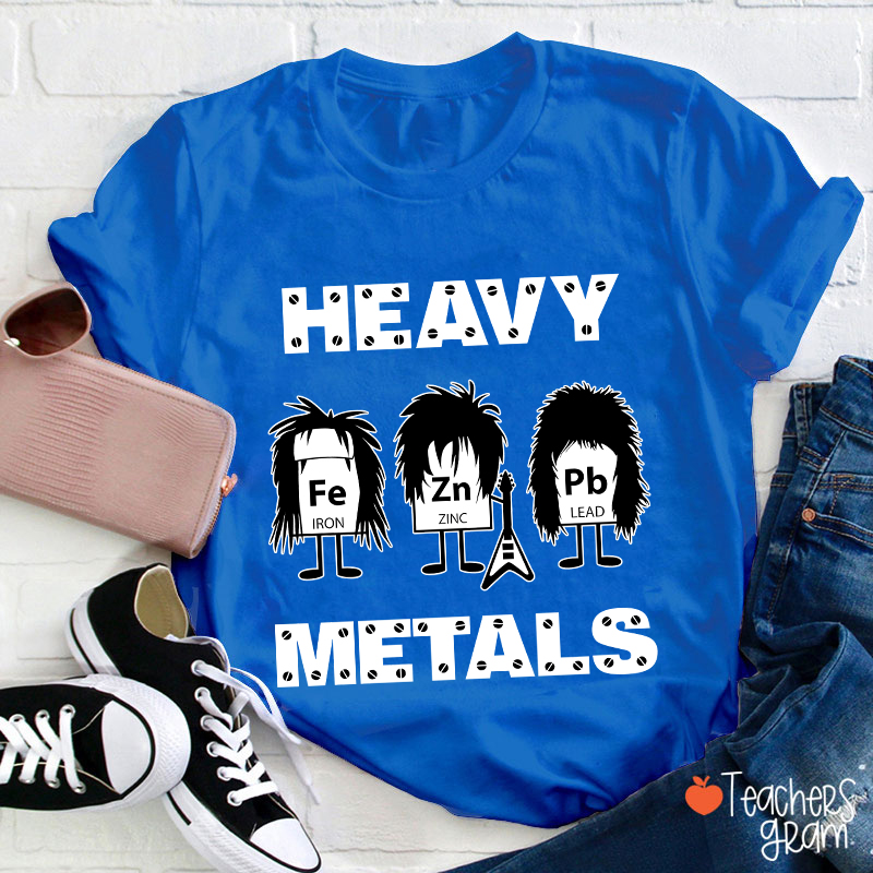 Funny Science Heavy Metals Teacher T-Shirt