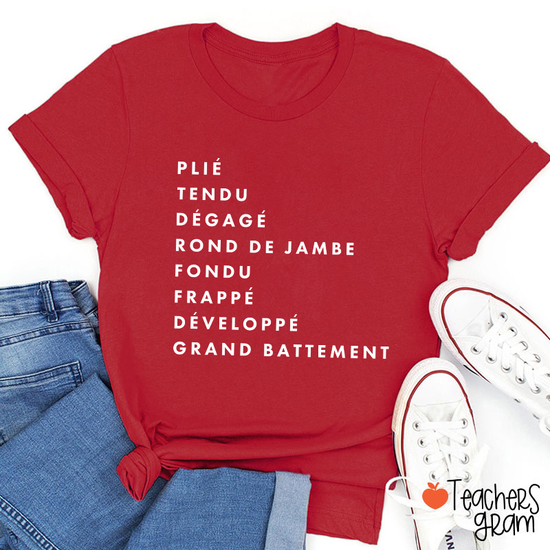 Ballet Barre Teacher T-Shirt