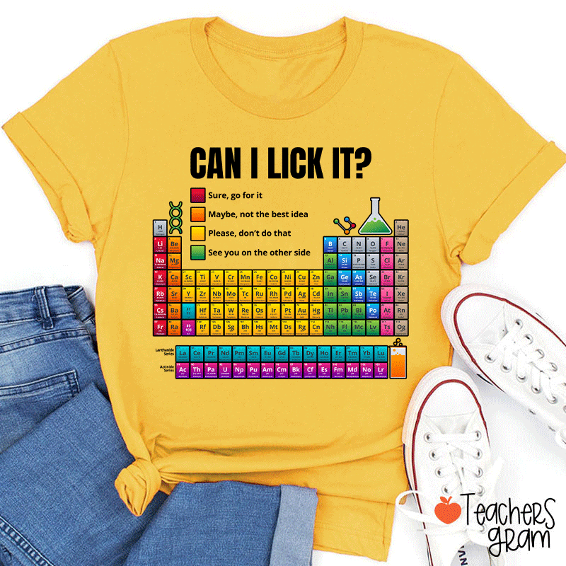 Chemical Periodic Table Teacher T-shirt