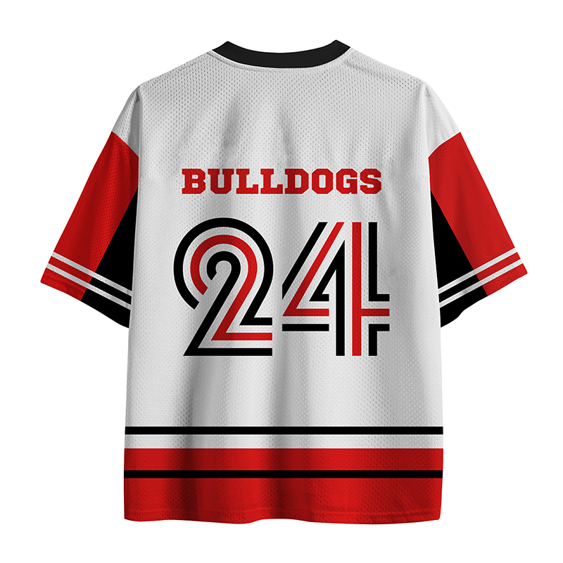 Personalized Mascot Star School Spirit Teacher Mesh Jersey