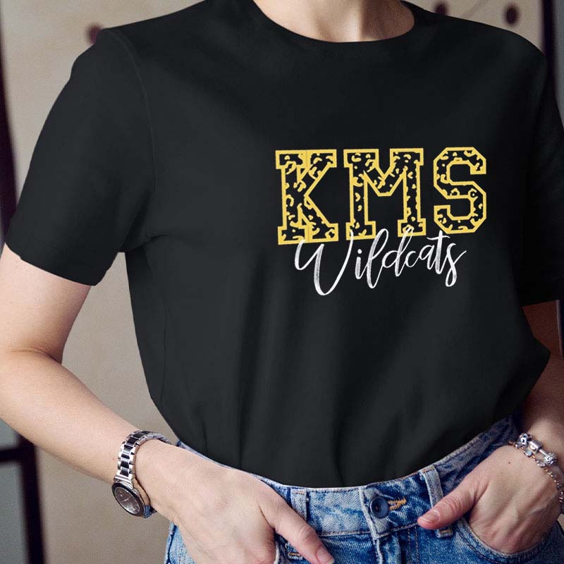 Personalized Mascot Name Teacher T-Shirt