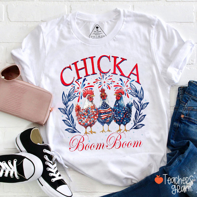 Chicka Boom Boom Teacher T-Shirt
