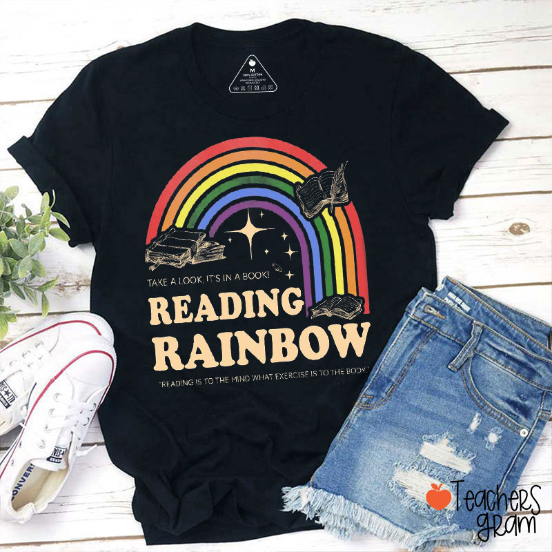 Reading Rainbow Teacher T-Shirt