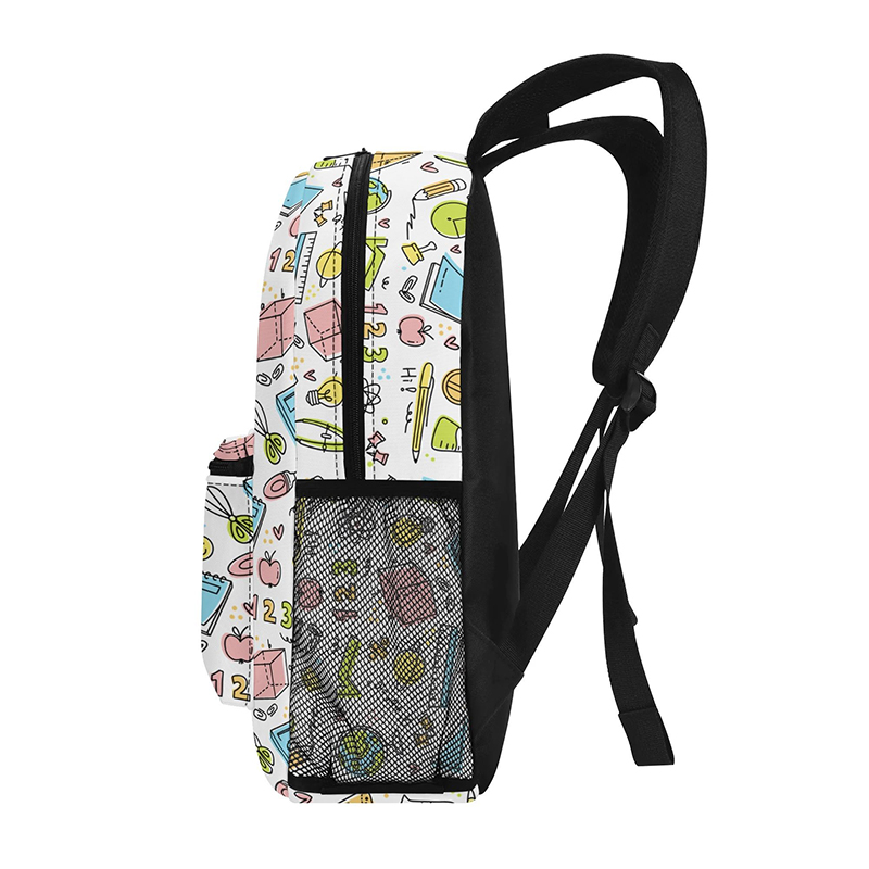 My Good Helper In Mathematics Teacher Printed Backpack