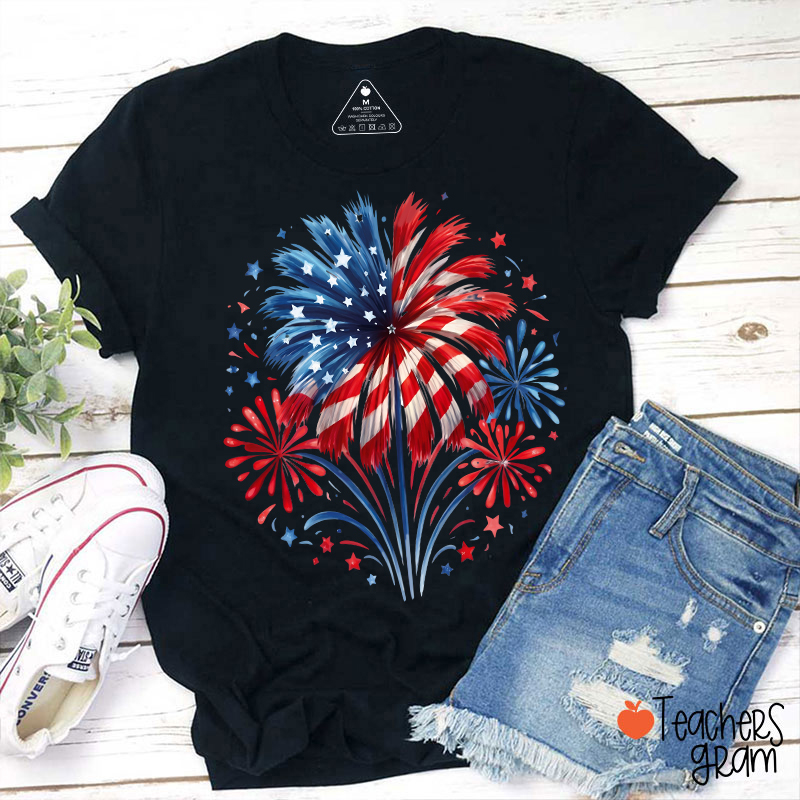 Fireworks USA Teacher T-Shirt