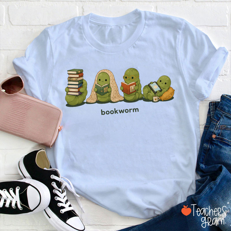 Bookworm Teacher T-Shirt