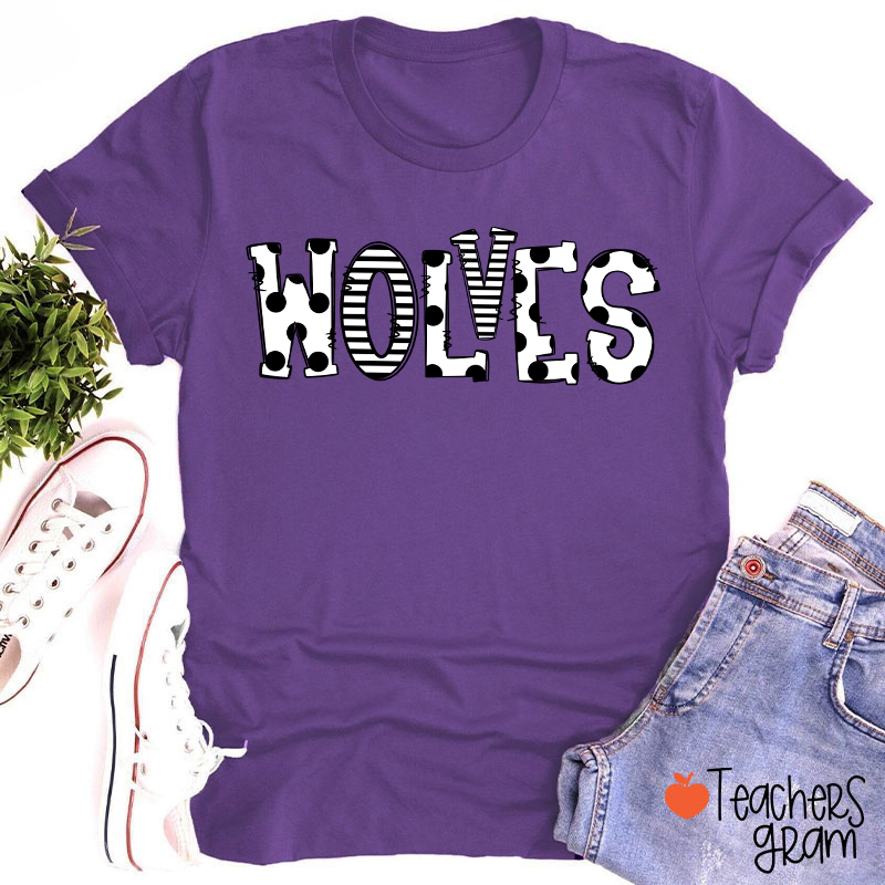 Personalized Mascot Game Day Teacher T-Shirt